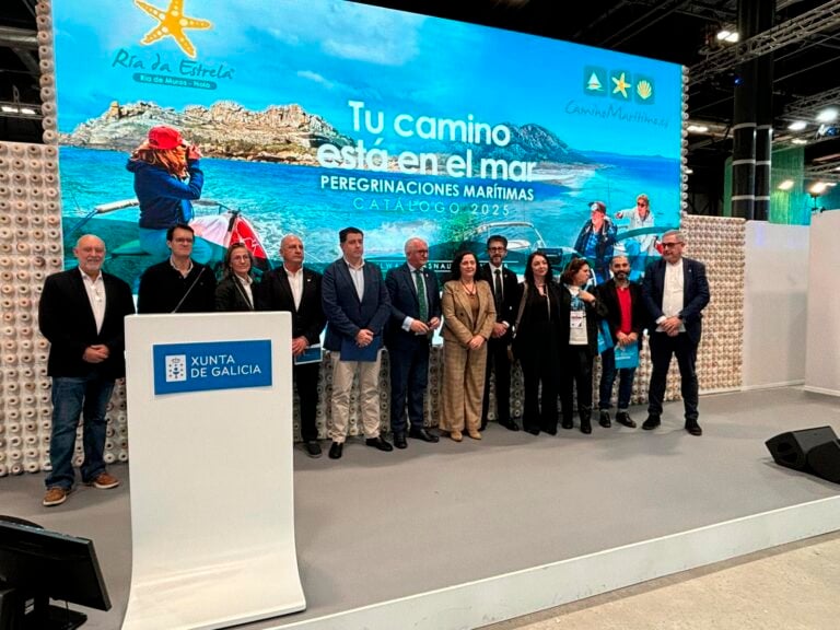 Ría da Estrela presenta en FITUR o camiño marítimo a Compostela a través da Ría Muros Noia
