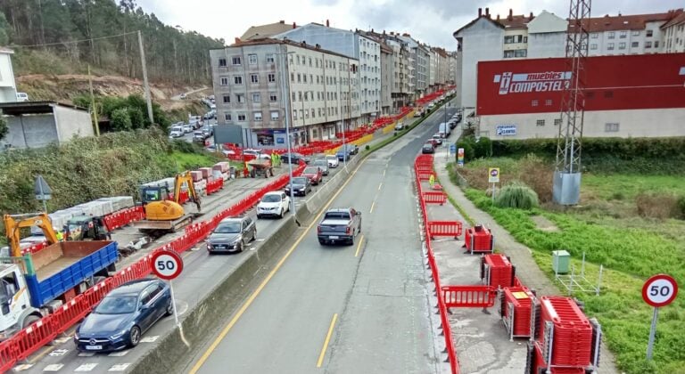 O Ministerio cambia o plan de obra da N-550 a petición do Concello de Ames