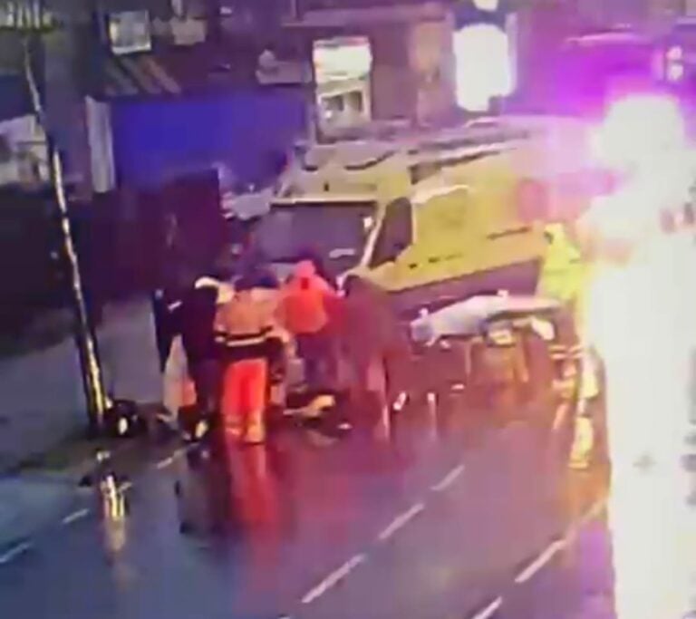 Un herido de gravedad tras ser atropellado en el Polígono del Tambre