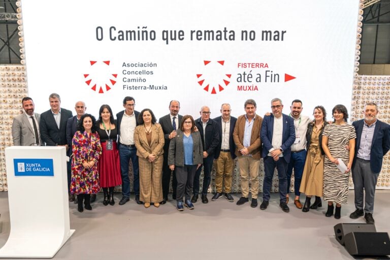 Ames estivo en Fitur representado ás asociacións de Fisterra-Muxía e Muros-Noia