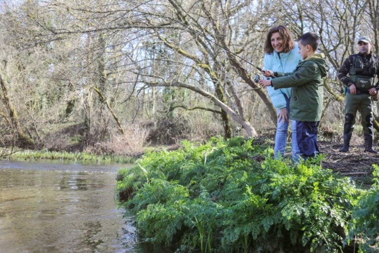 Arranca la temporada de pesca fluvial en Galicia