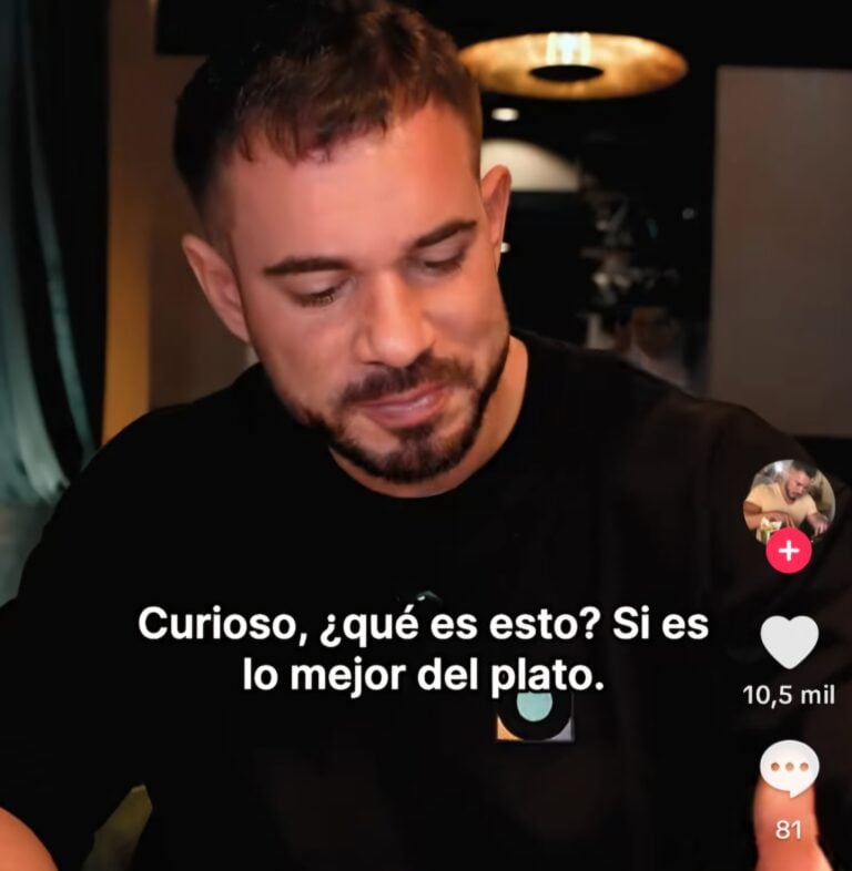El influencer gastronómico de moda se rinde ante la cocina de este local compostelano
