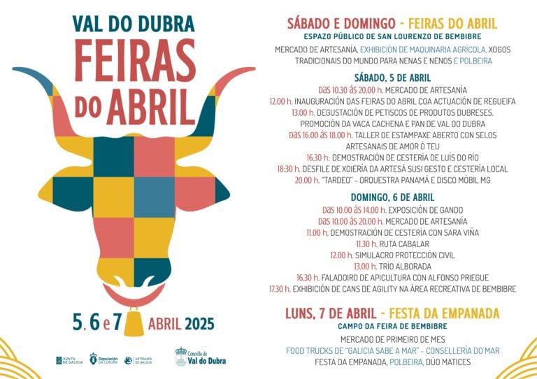 Chegan as Feiras do Abril a Val do Dubra onde artesanía e gastronomía van da man