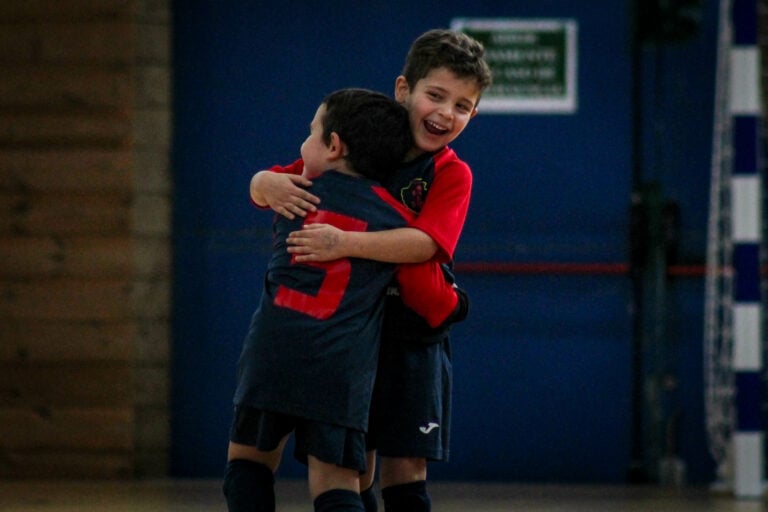 O equipo biberón do Milladoiro SD acada o campionato de liga