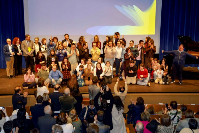 Down Compostela entrega sus premios en una gala que reivindica la inclusión