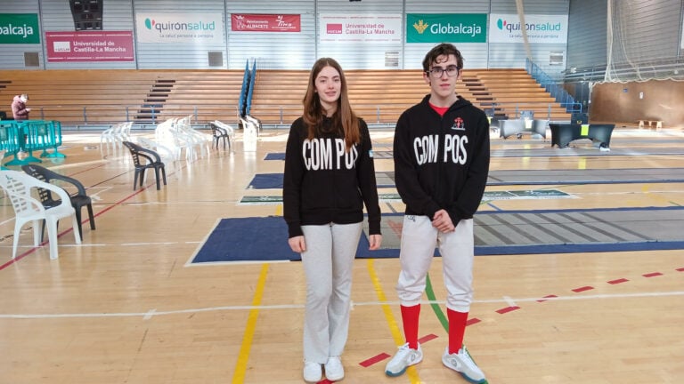 Buen papel del Compostela Esgrima en el Torneo Nacional Cadete