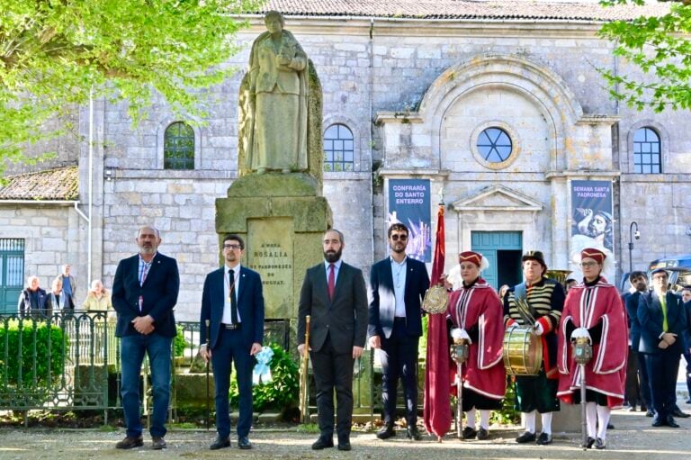 Anxo Arca e Julián Bustelo poñen en valor a colaboración entre Padrón e Rianxo, “dous pobos irmáns”