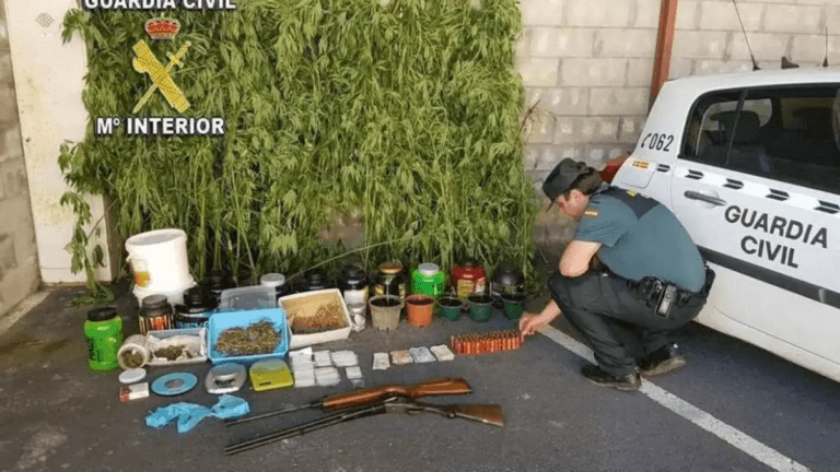 Detenido en Vila de Cruces un hombre de 73 años por tráfico de drogas