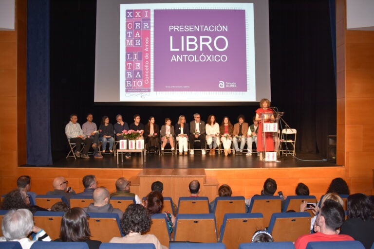 O Concello de Ames presenta o libro antolóxico do XXI Certame Literario