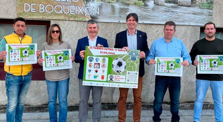 III Torneo de Fútbol sub-12 en Vedra e Boqueixón con máis de 250 participantes