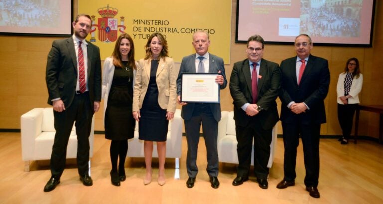 Compostela Monumental, distinguida en los Premios Nacionales de Comercio