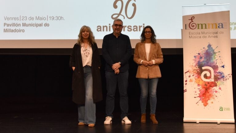 A Escola de Música de Ames celebra o 20 aniversario cunha gala no Milladoiro