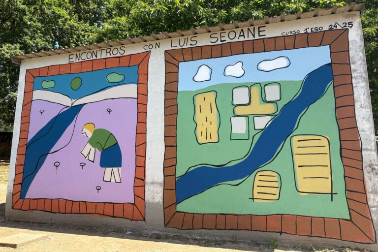 As obras gañadoras dos ‘Encontros con Seoane’ no Pino xa poden verse no CPI Camiño de Santiago