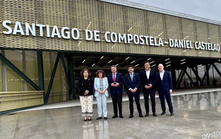 Inaugurada la nueva estación Santiago de Compostela – Daniel Castelao