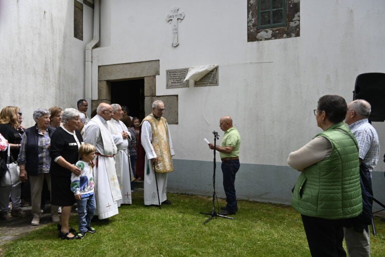 Homenaxe en O Pino a don José polos seus 65 anos de servizo sacerdotal
