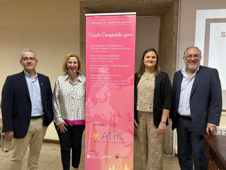 A Asociación Turismo e Hostalaría Compostela arrancou as súas xornadas de debate ‘Cando Compostela gana’