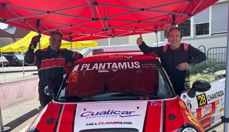 Luis Penido gana en Chantada con su Mini, reafirmando su gran estado de forma