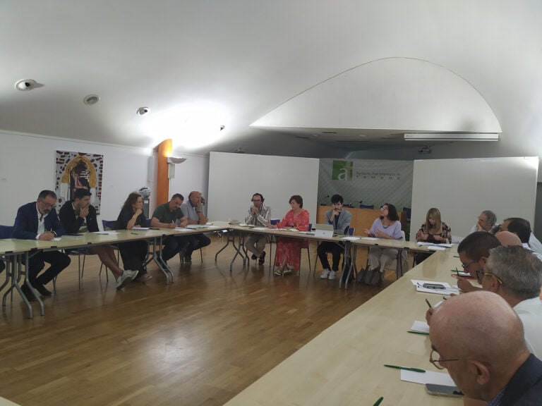 Os empresarios alertan dos graves problemas de seguridade e mantemento no polígono da Sionlla
