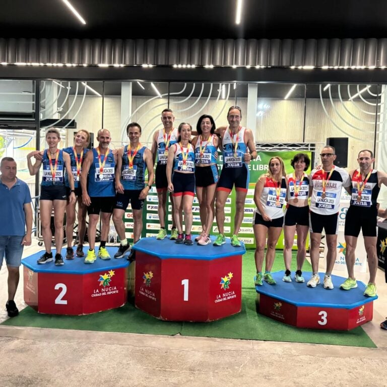 O Club Atletismo Millaraio acadou varios logros no Campionato de España Máster