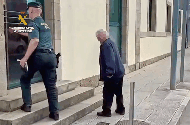 Detenido un vecino de O Pino tras provocar cuatro incendios forestales