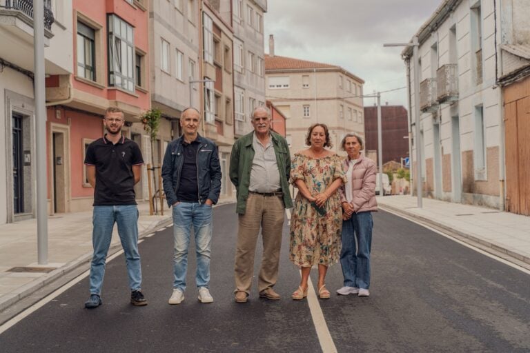 Rematan as obras da segunda fase de reurbanización da rúa Fraga do Rei en Arzúa