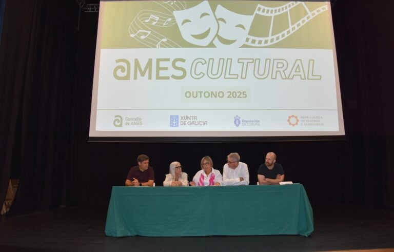 Ames presenta a programación  cultural para os meses de outubro e novembro
