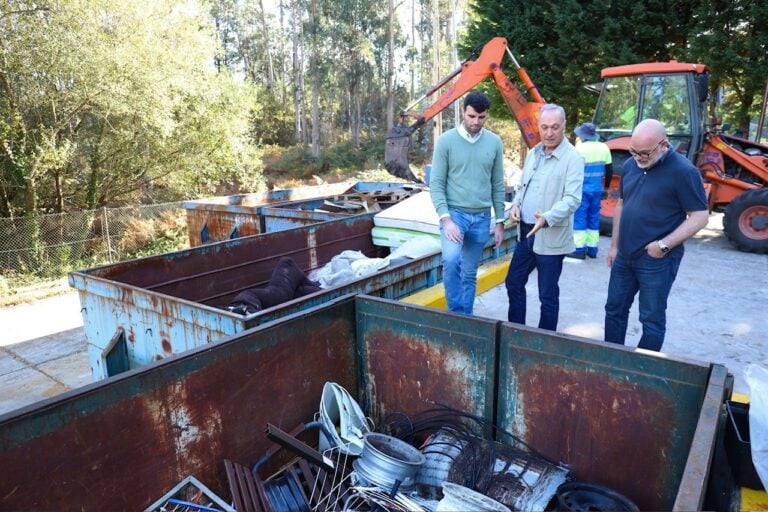 O Punto Limpo da Estrada abrirá máis horas debido a implicación veciñal co medioambiente