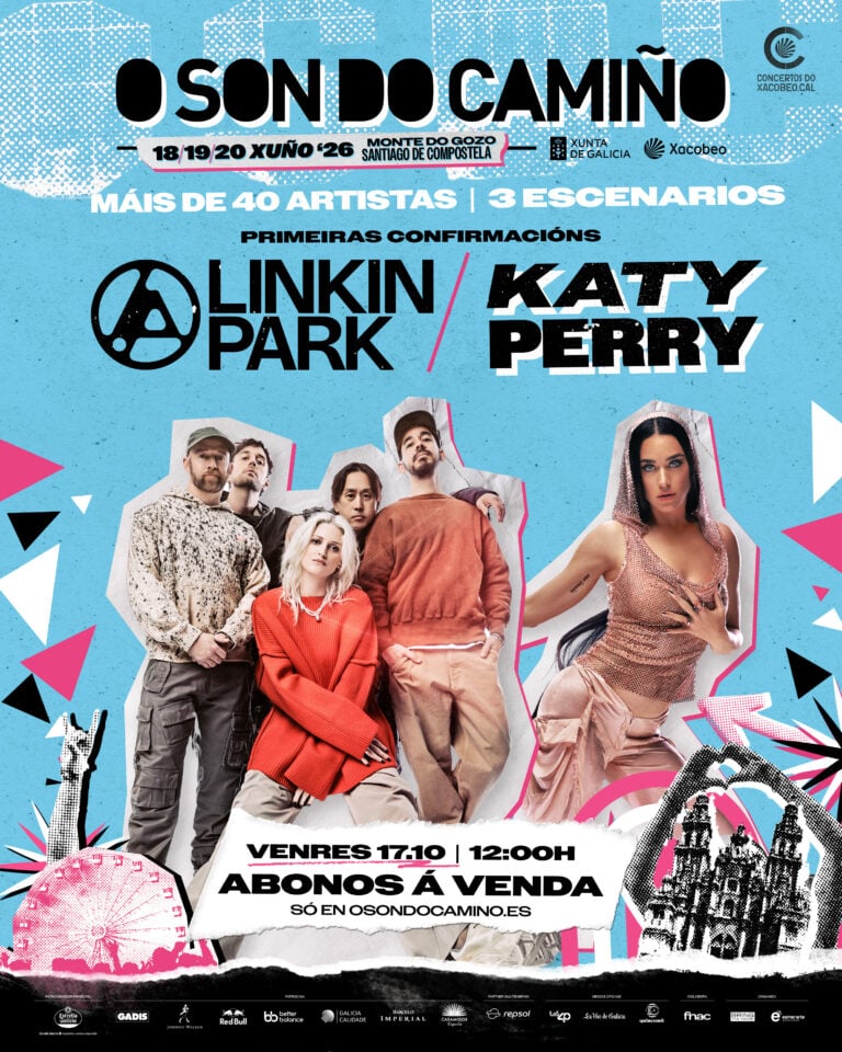 Katy Perry y Linkin Park, primeras confirmaciones del O Son do Camiño 2026