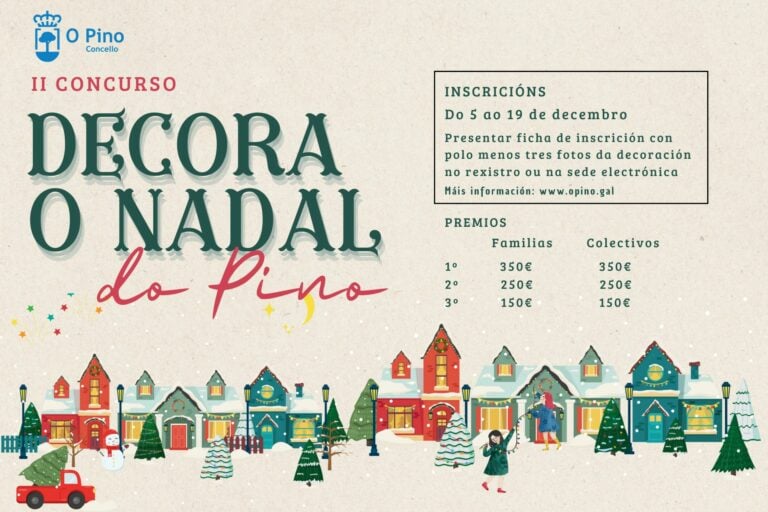 O Pino incrementa a contía dos premios no II Concurso de Decoración de Nadal