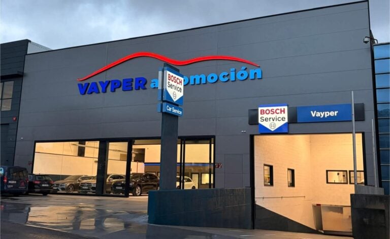 Vayper Automoción crece en Santiago con un moderno complejo de 8.000 m² dedicado al automóvil