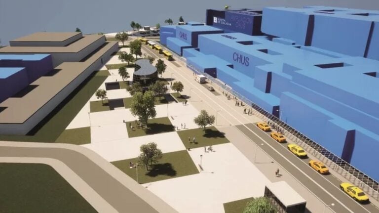 La Xunta adjudica la redacción de las obras del aparcamiento y accesos del Hospital Clínico de Santiago