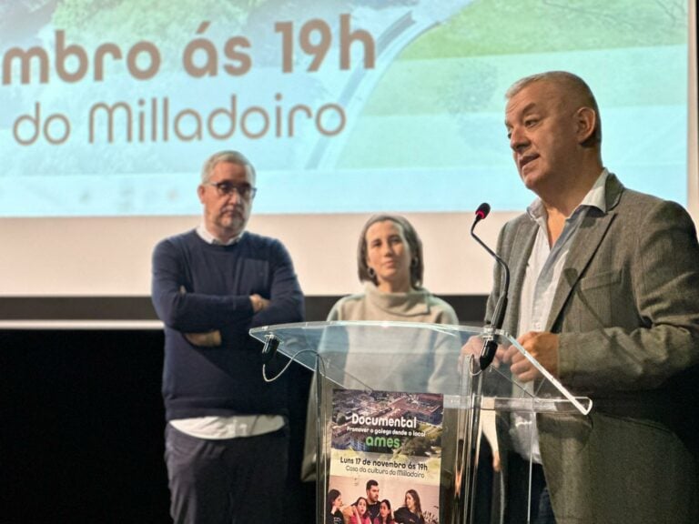 A estrea do documental “Promover o galego dende o local” destaca os proxectos de Ames a favor do galego