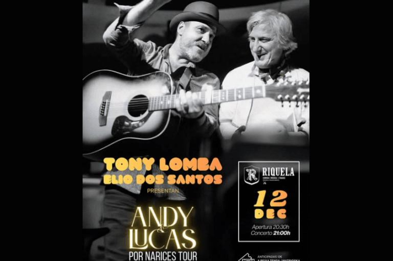 Tony Lomba y Elio dos Santos vuelven a Santiago con su gira ‘Andy y Lucas, por narices tour’: “Sí, somos cabroncetes»
