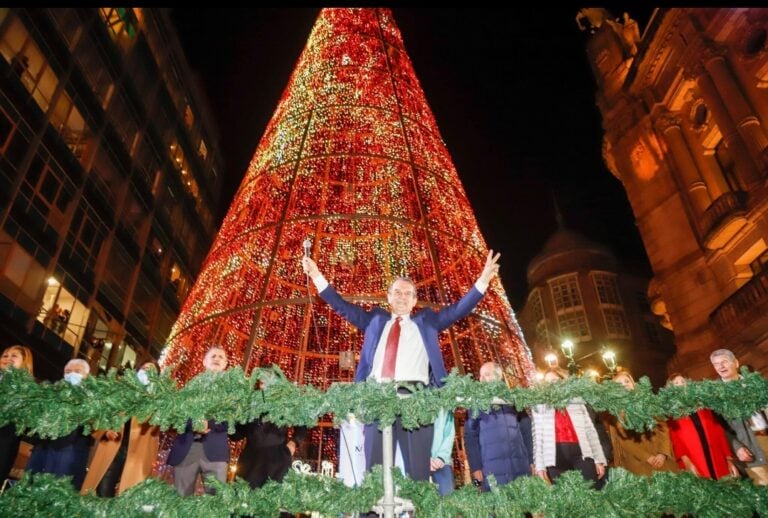 Abel Caballero sitúa la Navidad de Vigo por encima del Camino de Santiago como reclamo turístico