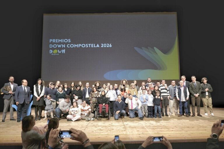 Mónica Otero reclama “as mesmas oportunidades que as demais persoas” na gala dos Premios Down Compostela