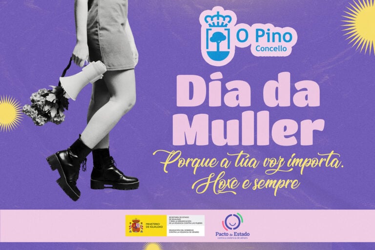 O Pino reforza o seu compromiso coa igualdade cunha programación educativa e social polo 8M