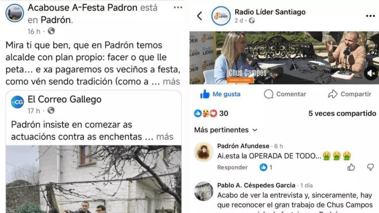 Padrón anuncia acciones legales contra los insultos machistas a dos concejalas en redes