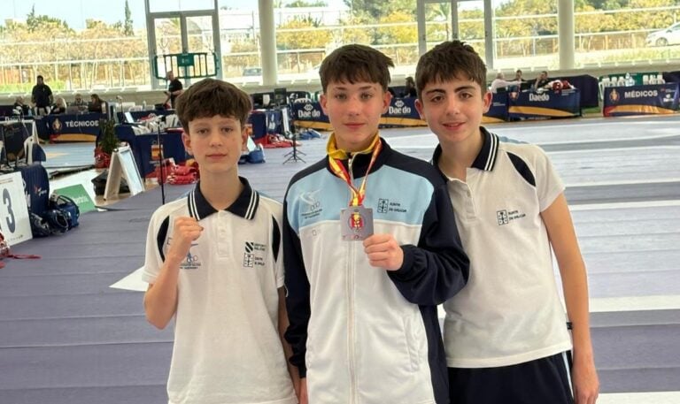 O TK Denodo, presente no Campionato de España cadete de taekwondo