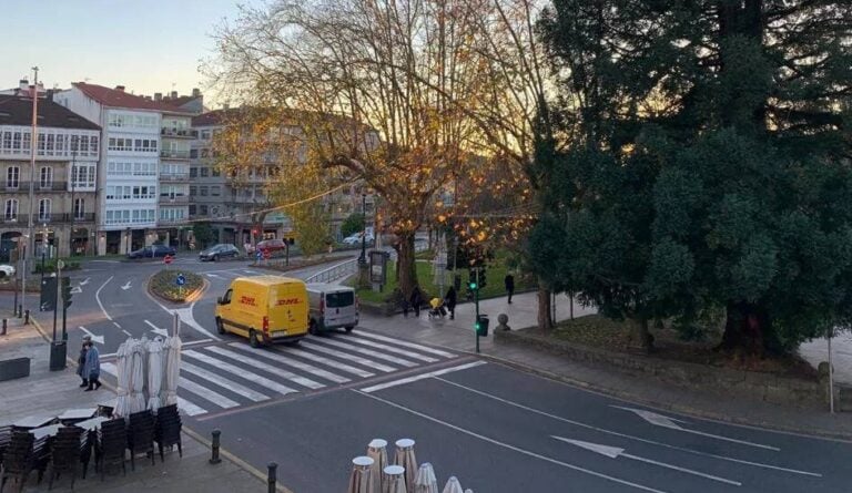 Demanda veciñal para humanizar varías rúas do corazón de Santiago