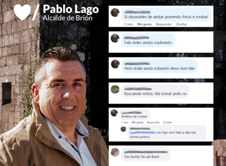 Brión pide un uso responsable das redes e rexeita a «difamación e descalificacións persoais»