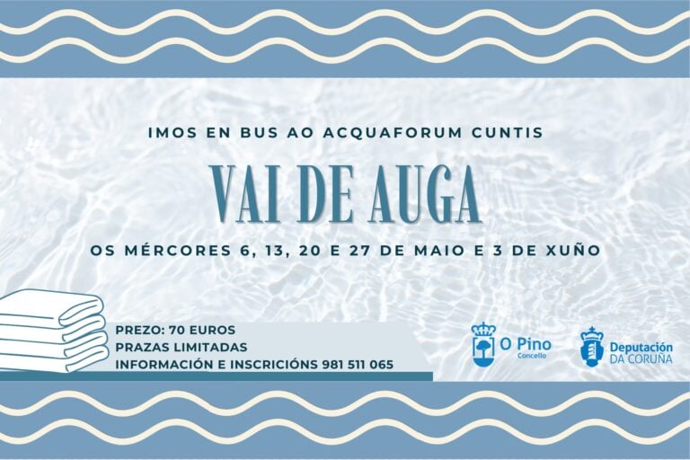 O Pino organiza unha nova edición do programa Vai de Auga