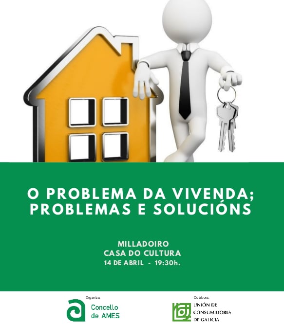 Ames aborda o problema da vivenda con dúas charlas informativas