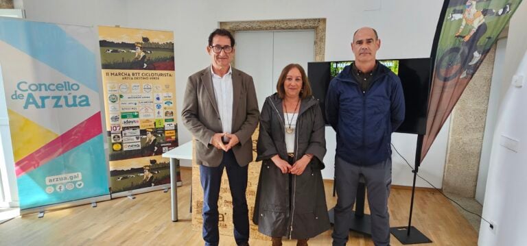 Arzúa presenta a II Marcha Cicloturista BTT Arzúa Destino Verde con tres percorridos