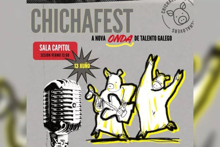 Fuego Lolita, Why Not? e Skadelos actuarán no ChichaFest na Sala Capitol