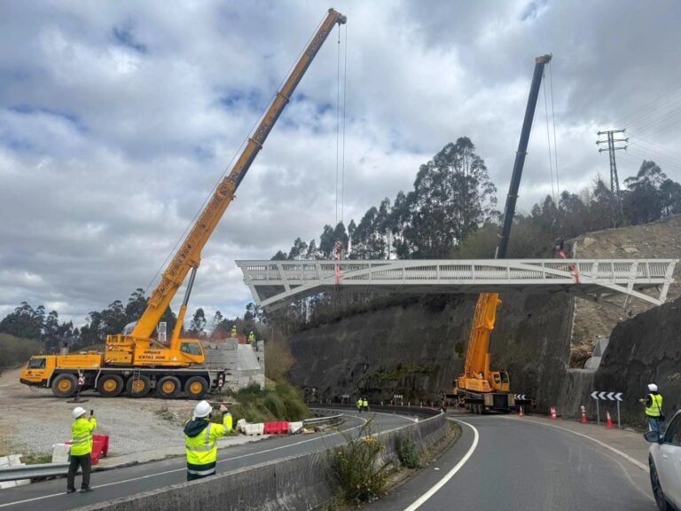 Cortes de tráfico en el enlace de la AG-56 con la SC-20 y la AP-9 por obras de la senda Milladoiro-Intermodal