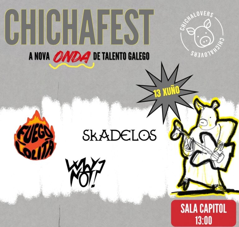 O ChichaFest converterá a Sala Capitol nun escaparate do talento emerxente galego
