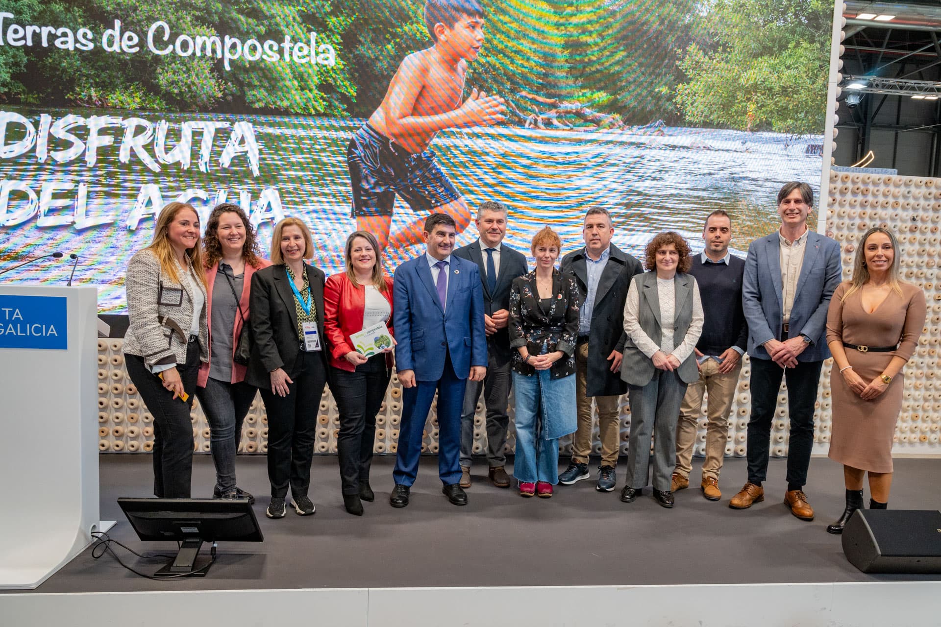 Terras de Compostela presenta en FITUR: «Distintas maneras de disfrutar del agua»