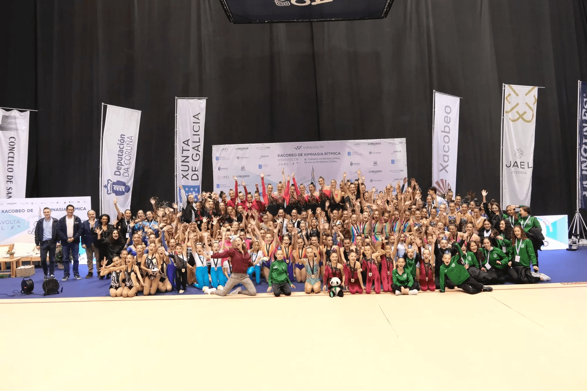 Santiago cierra el Torneo Xacobeo de Gimnasia Rítmica con una emocionante jornada final