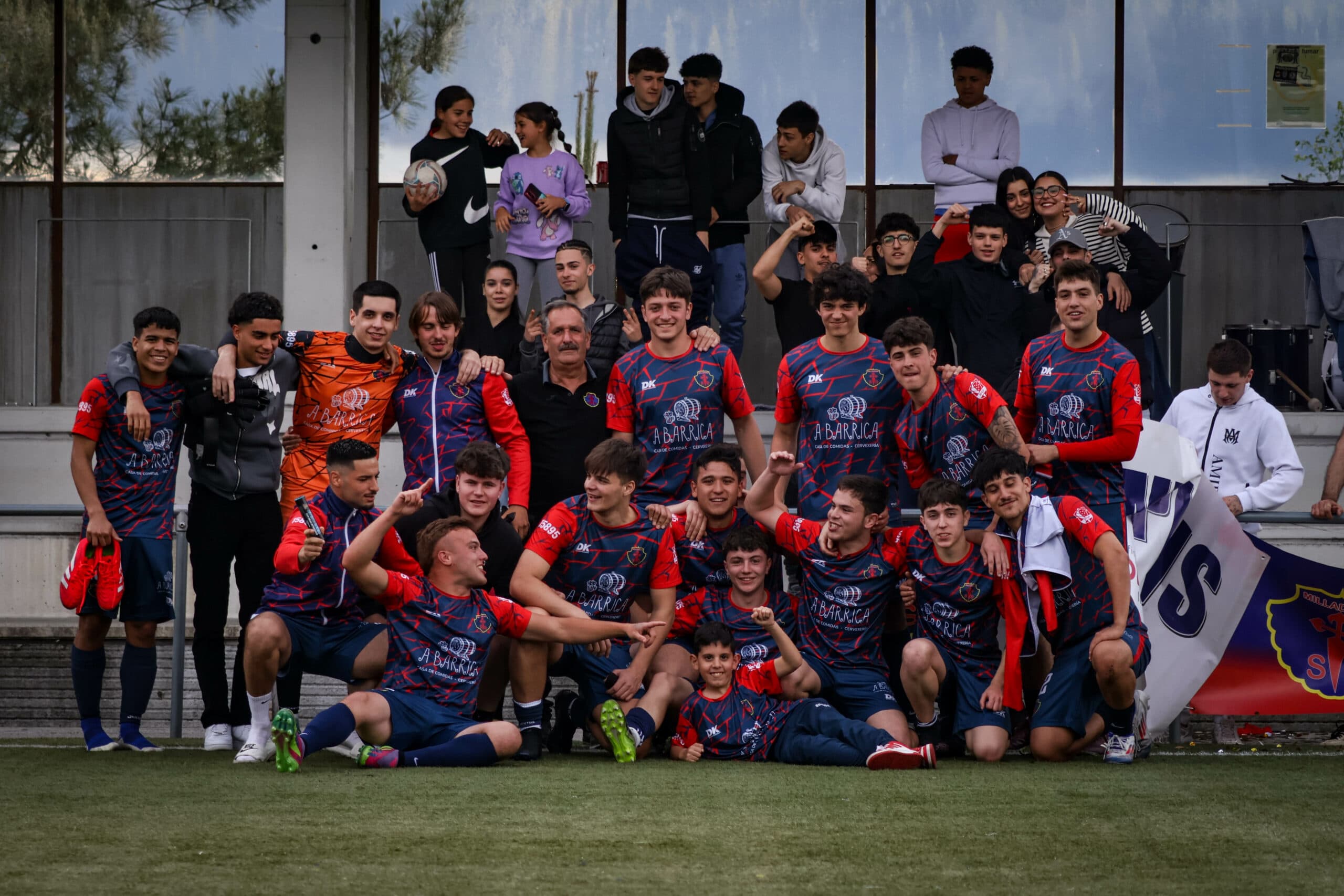 O equipo sénior masculino do Milladoiro SD logra o ascenso a segunda Futgal