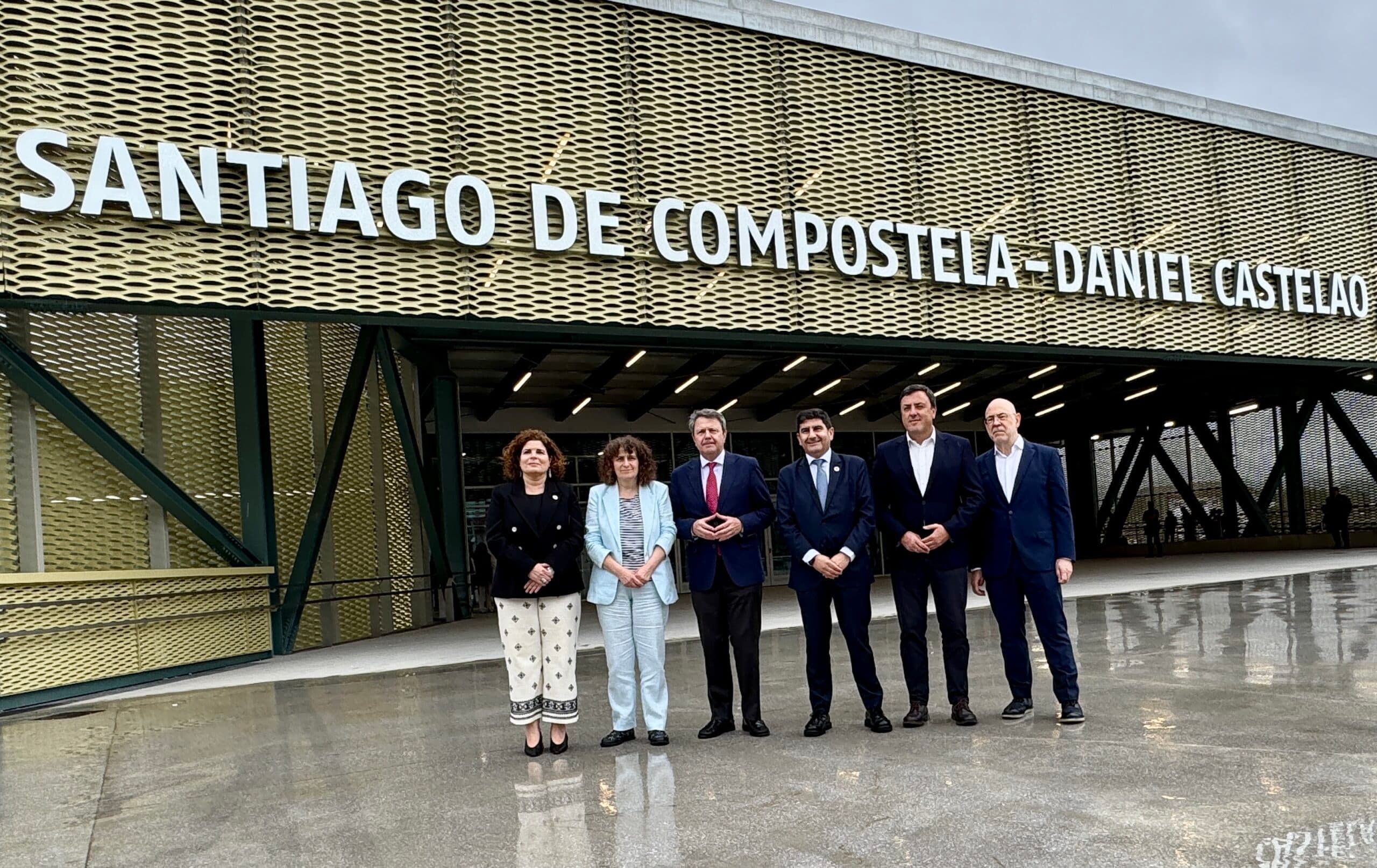 Inaugurada la nueva estación Santiago de Compostela – Daniel Castelao
